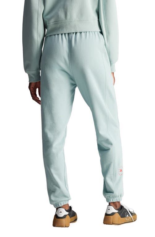 Adidas By Stella Mccartney Ap Drawstring Sweatpants In Green