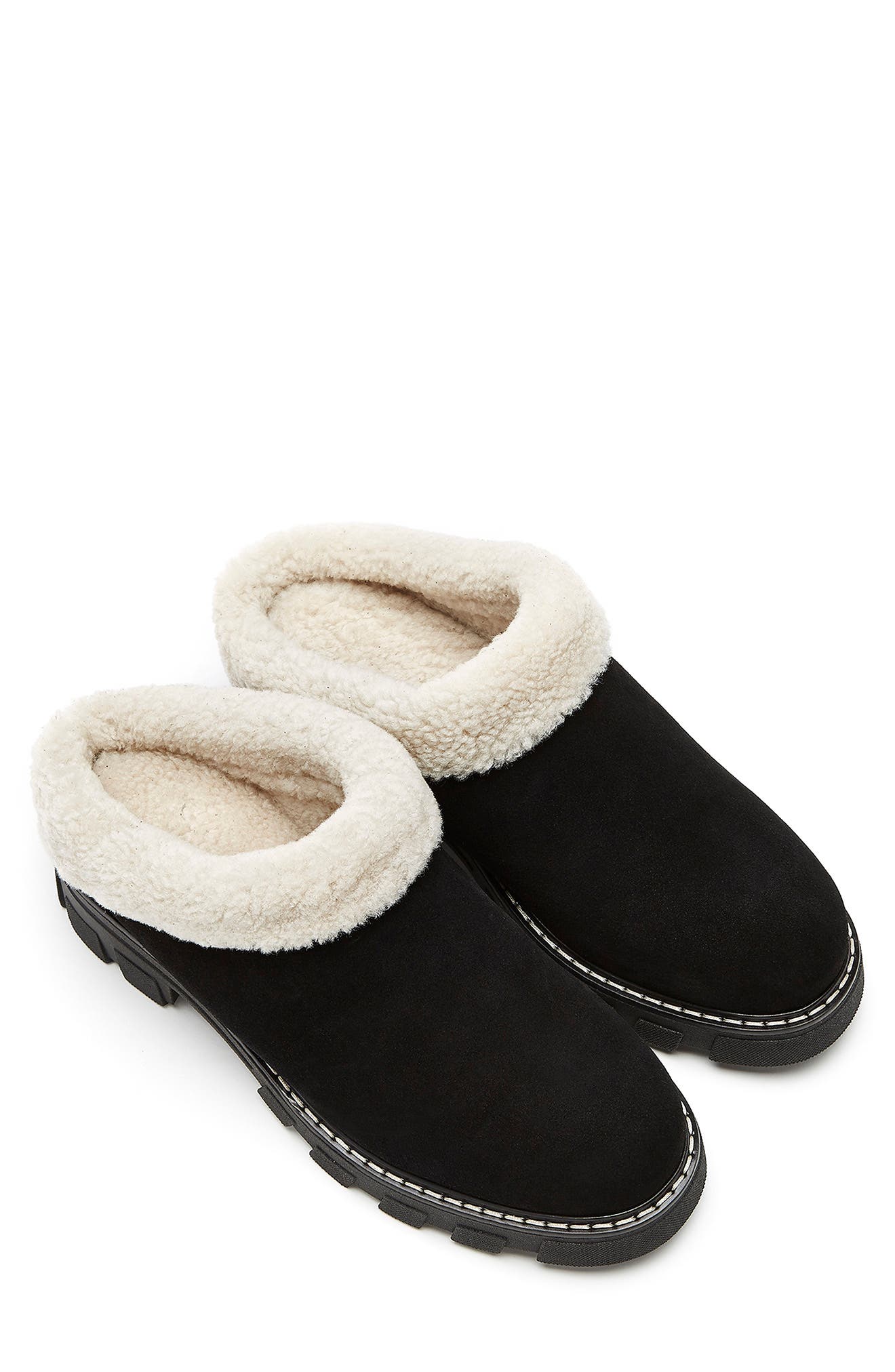 La Canadienne Always Waterproof Genuine Shearling Lined Clog, Alternate, color, 