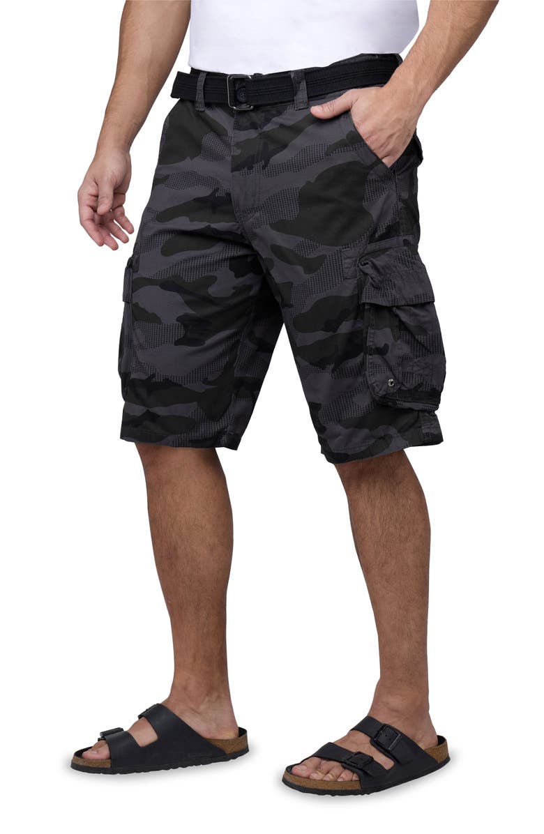 XRAY Cargo Shorts, Alternate, color, Charcoal Camo