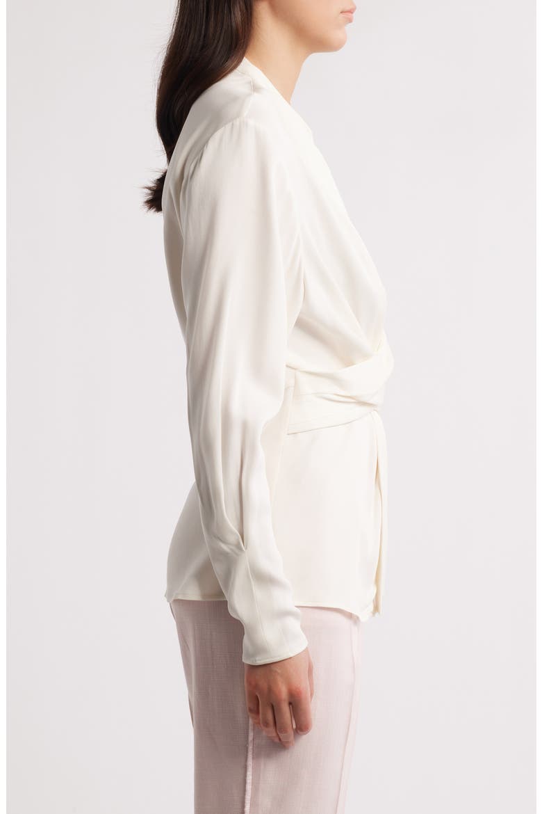 Bimkai Front Wrap Top, Alternate, color, OPEN WHT