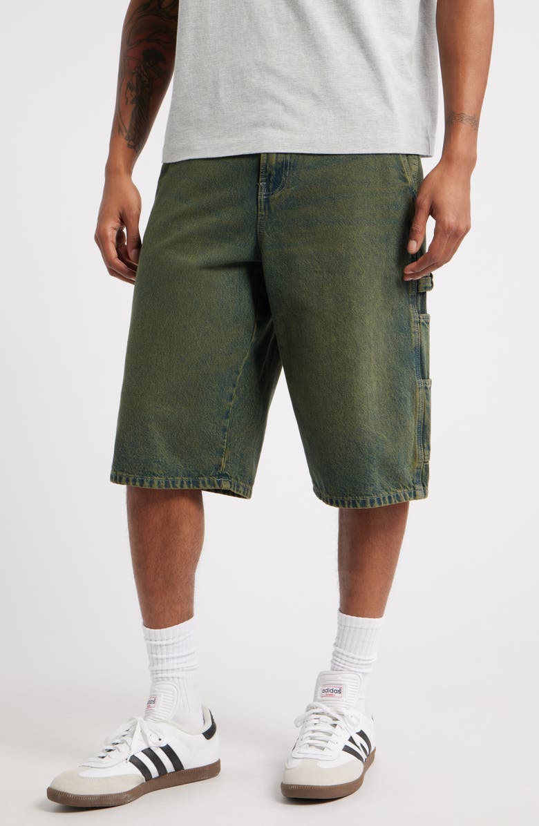 Dickies Loose Fit Denim Painter's Shorts, Main, color, 