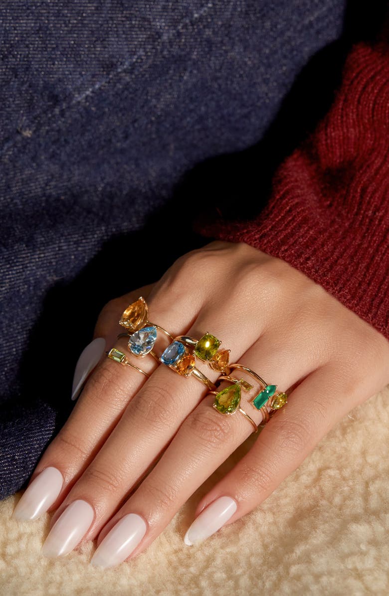 Bony Levy 14K Gold Citrine Statement Ring, Alternate, color, 