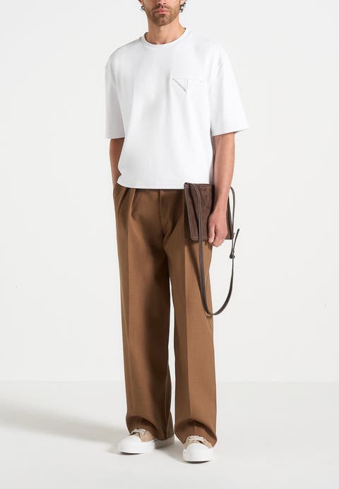 Leon Boxy Cropped T-Shirt