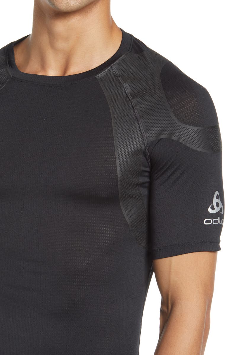 Odlo Men's Active Spine 2.0 Running T-Shirt, Alternate, color,