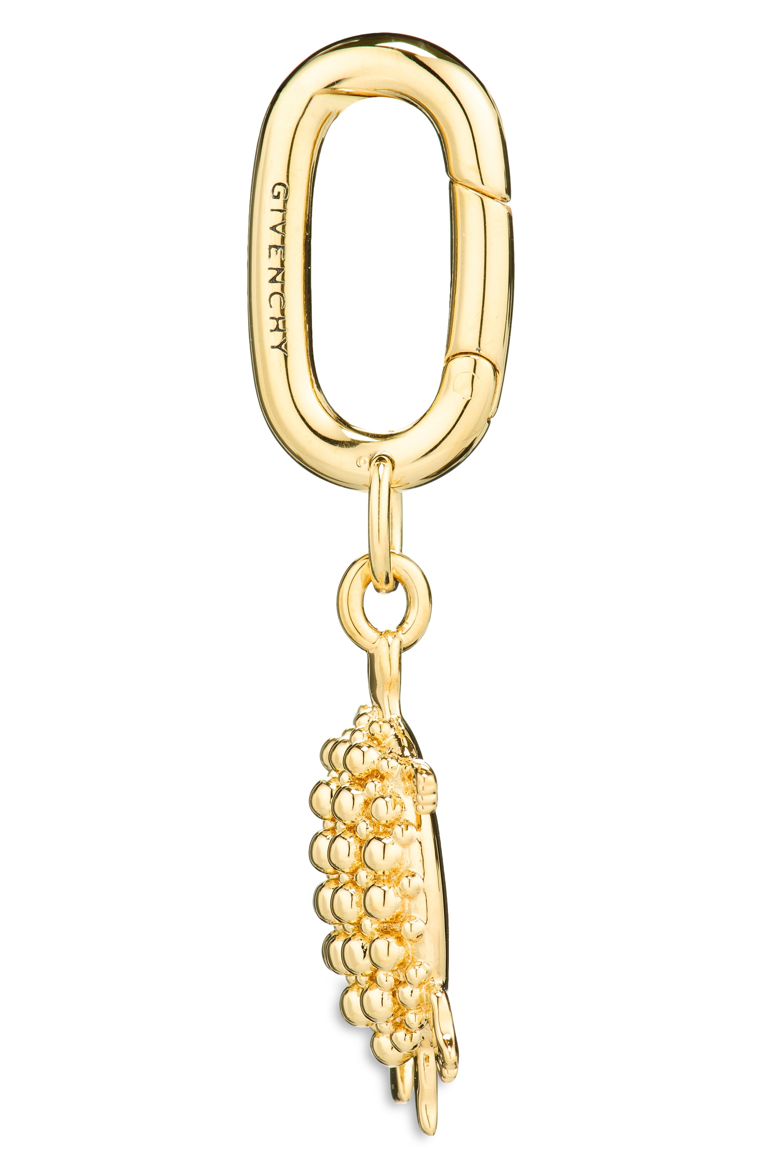 Lucky Charms Turtle Bag Charm, Alternate, color, GOLDEN