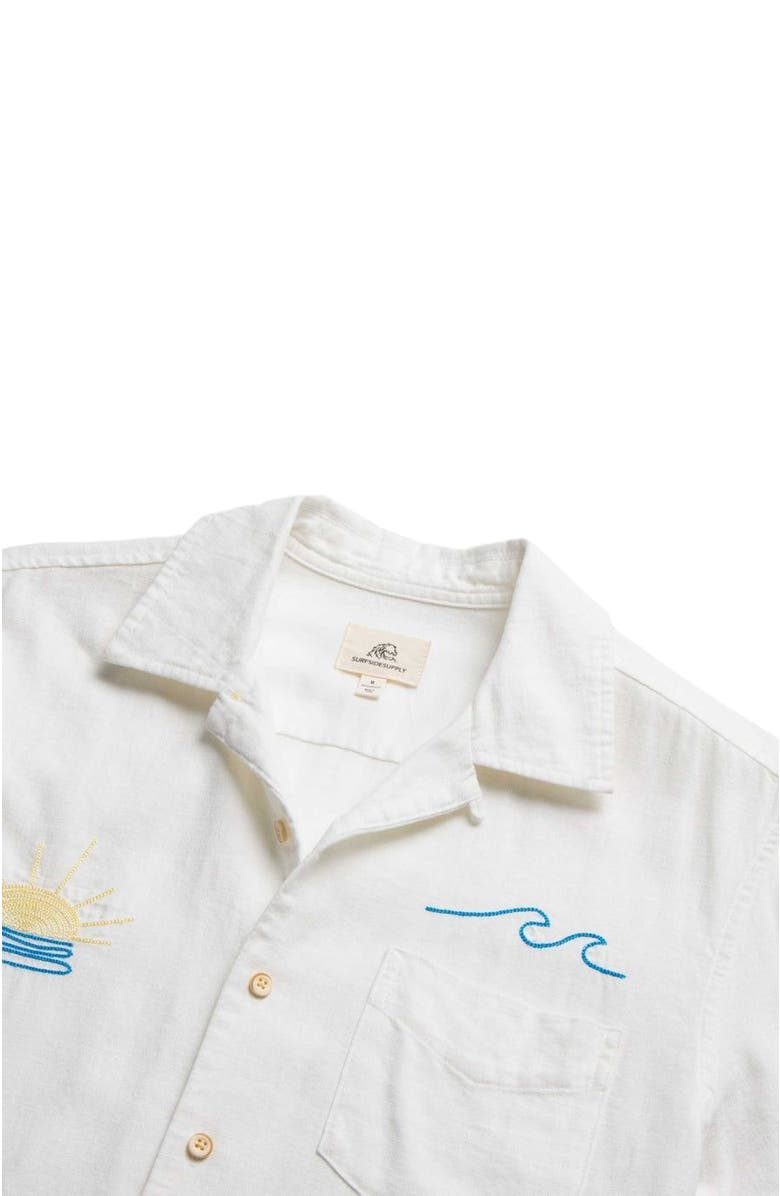 Surfside Supply Co. Mariner Camp Collar Shirt, Alternate, color, 