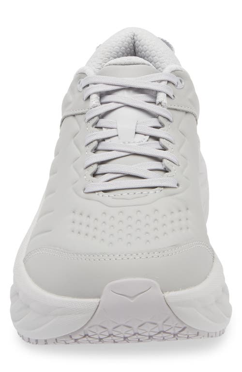 Hoka Bondi Sr Water Resistant Sneaker In Gray