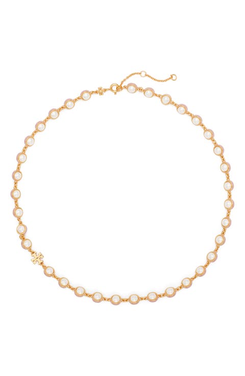 Moondance Faux Pearl Necklace