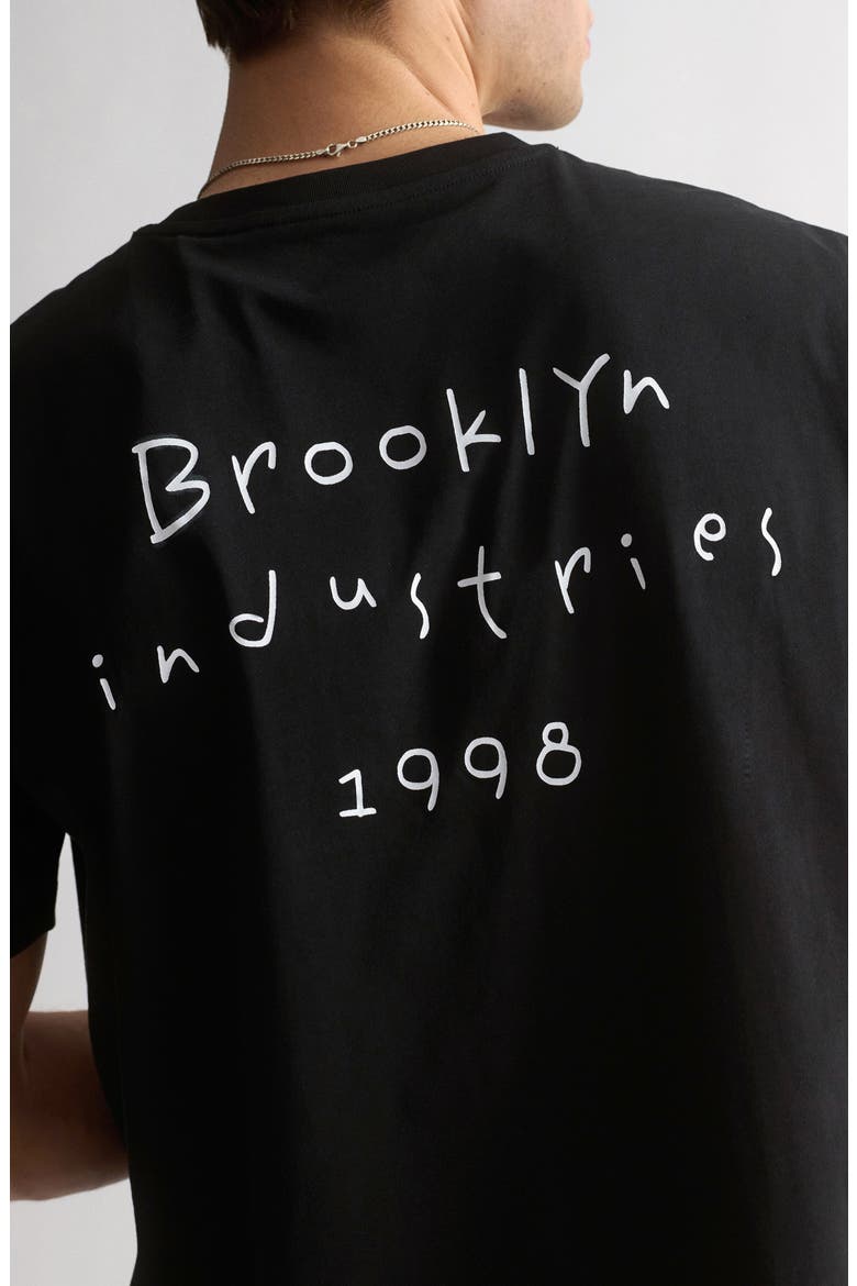 Water Tower Graphic T-Shirt, Alternate, color, BLACK