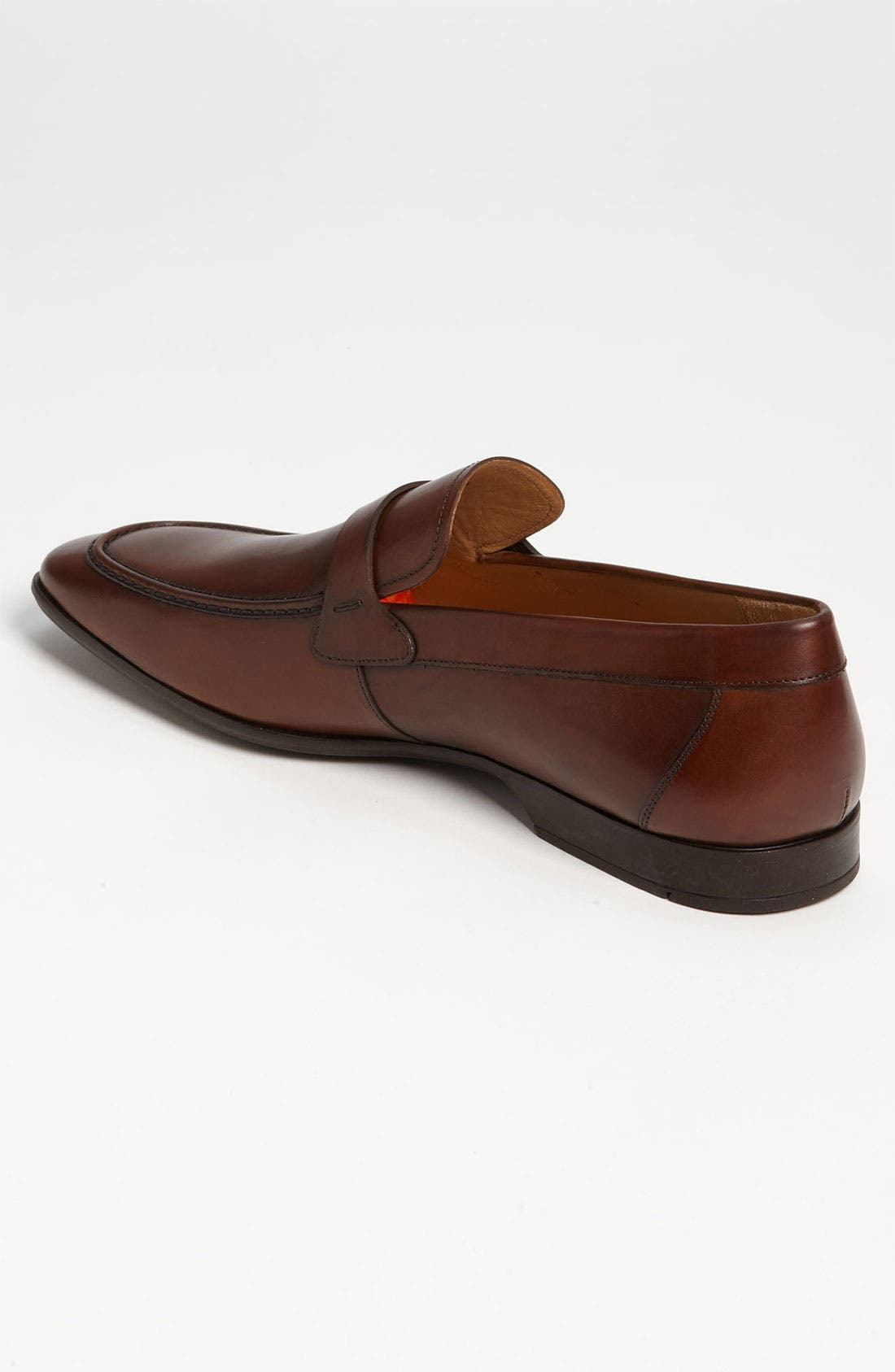 'Lino' Loafer, Alternate, color, MID BROWN