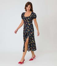 Unique Vintage Sweetheart Midi Dress