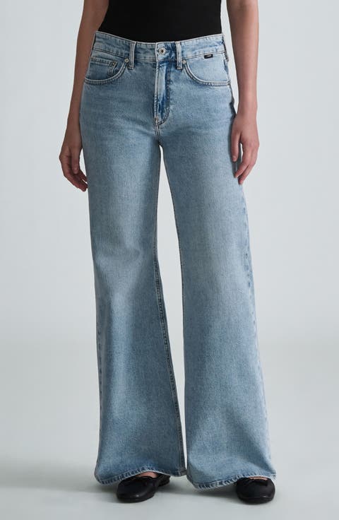 Grace Mid Rise Flare Jeans