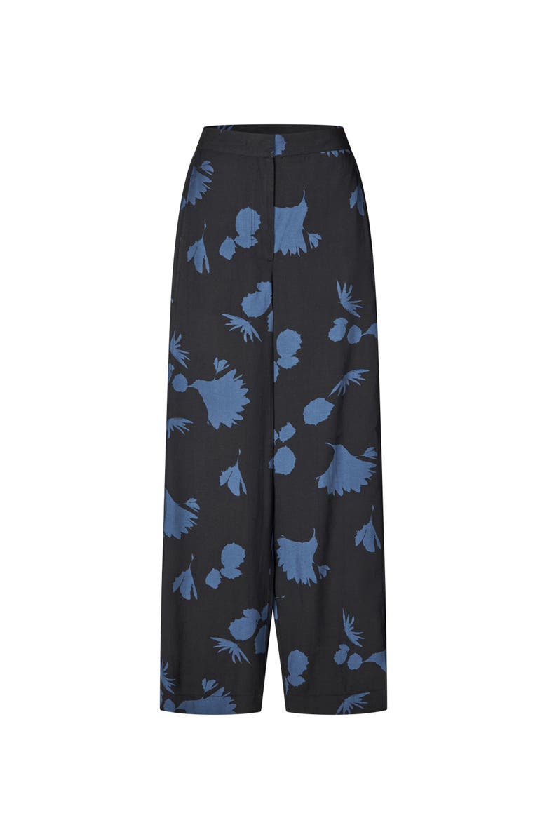 Masai Copenhagen Parwanas Wide Fit Printed Pants, Alternate, color, Gray Blue