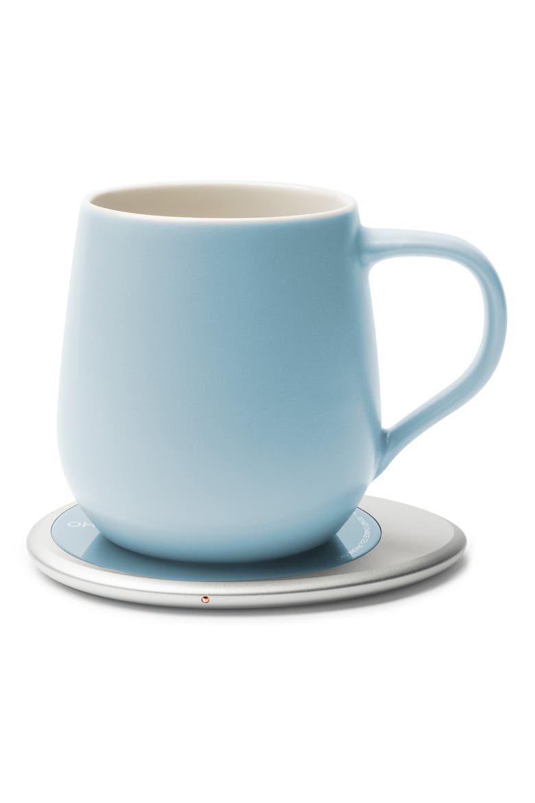Ui 3 Mug & Warmer Set, Main, color, SKY BLUE