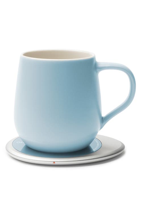 OHOM Ui 3 Mug & Warmer Set in Sky Blue 