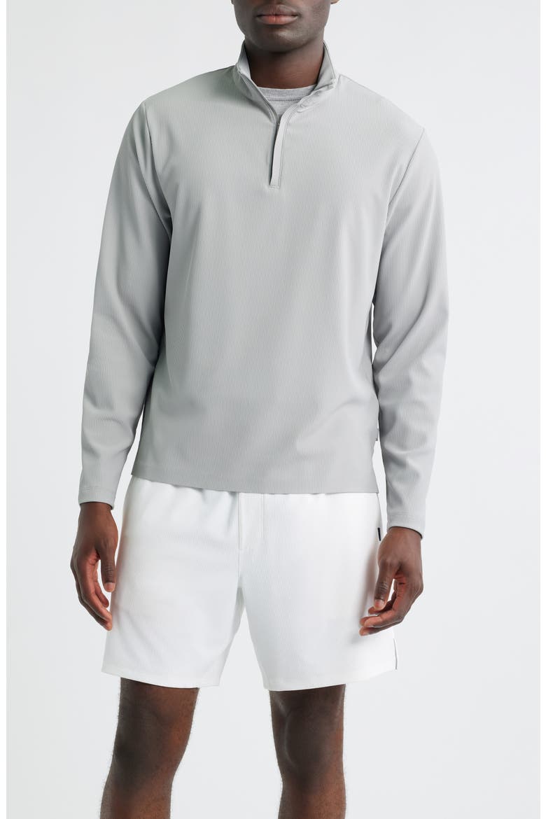 Hoppin Rib Quarter Zip, Main, color, SEAL