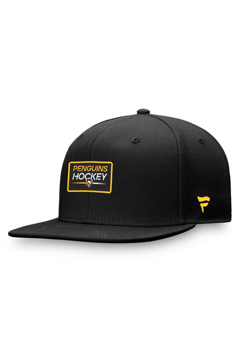Men's Fanatics Branded  Black Pittsburgh Penguins Authentic Pro Prime Snapback Hat, Main, color, Black