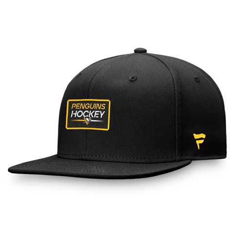 Men's Fanatics Branded  Black Pittsburgh Penguins Authentic Pro Prime Snapback Hat