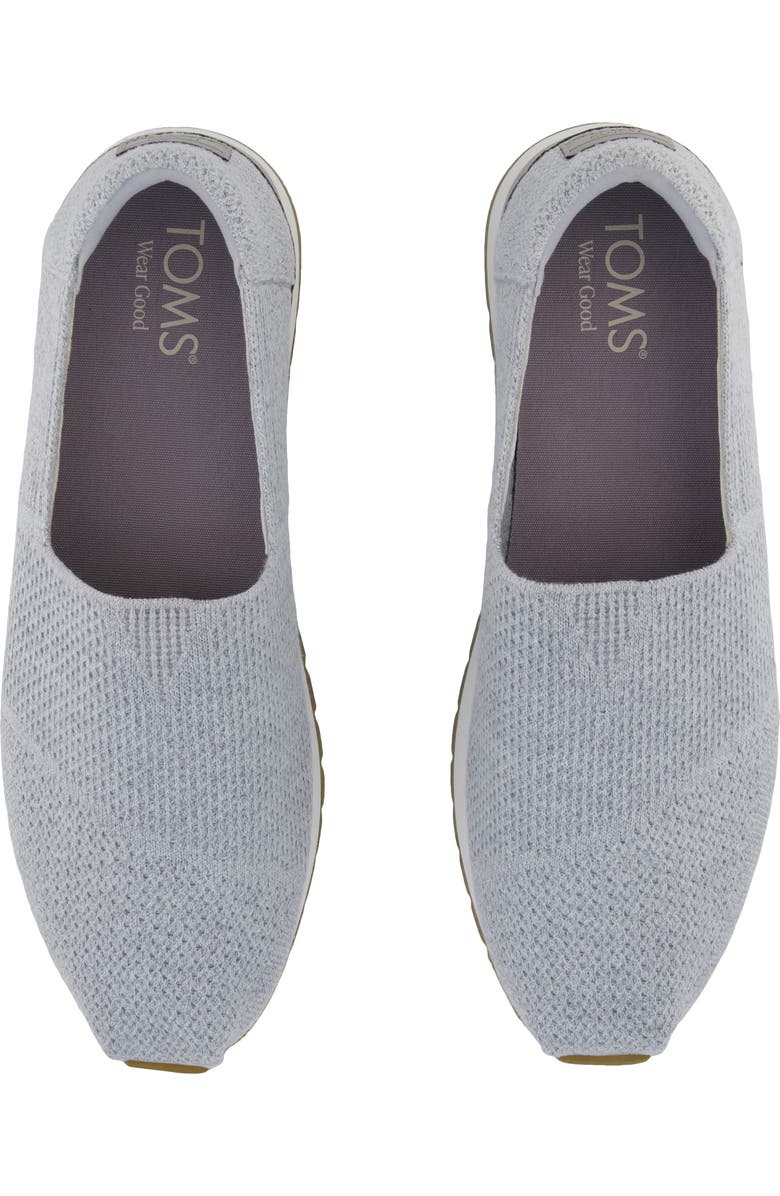 TOMS Resident Plus Slip-On Sneaker, Alternate, color, Light/Pastel Grey