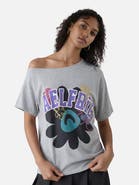 AELFRIC EDEN Flower Off-The-Shoulder Tee