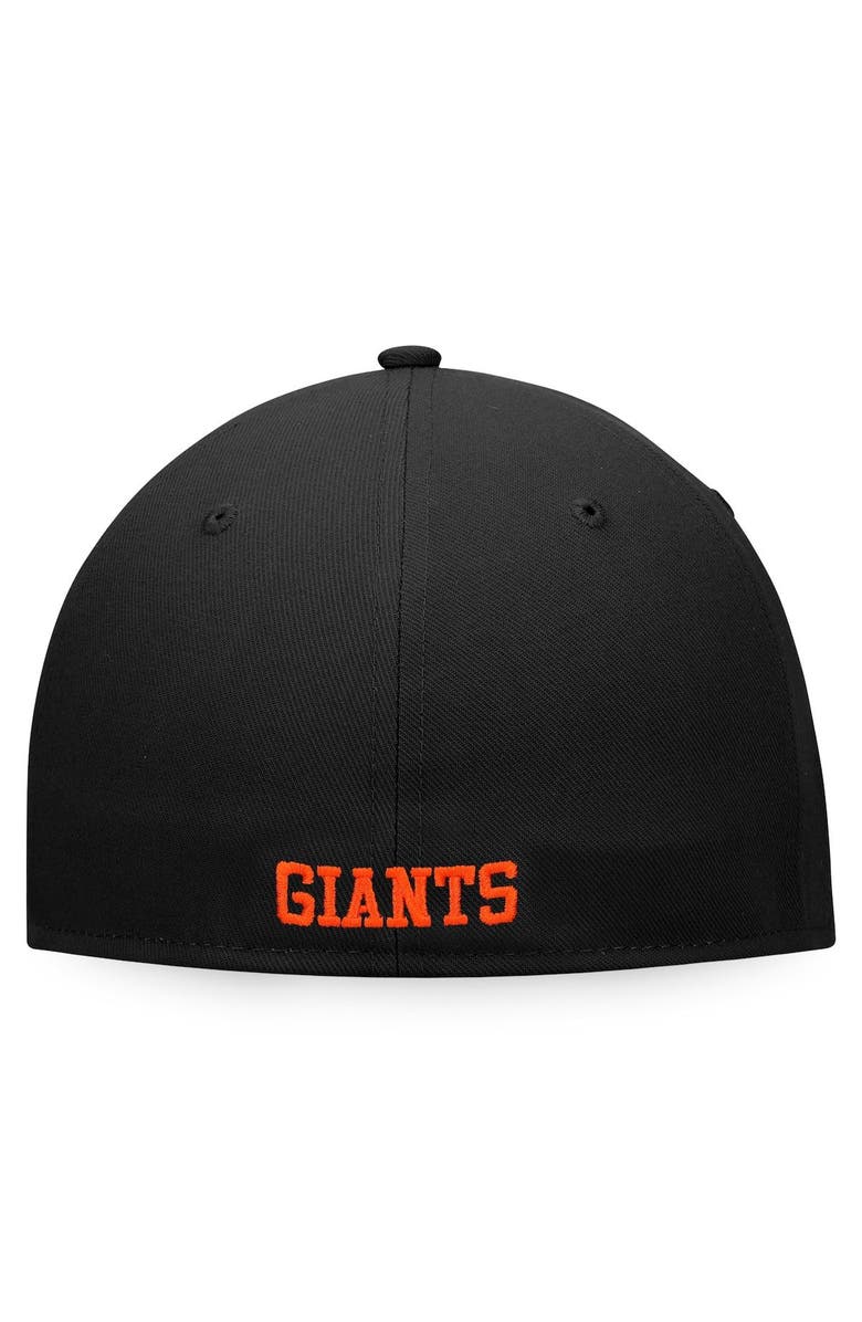FANATICS Men's Fanatics Branded White/Black San Francisco Giants Iconic Color Blocked Fitted Hat, Alternate, color, 