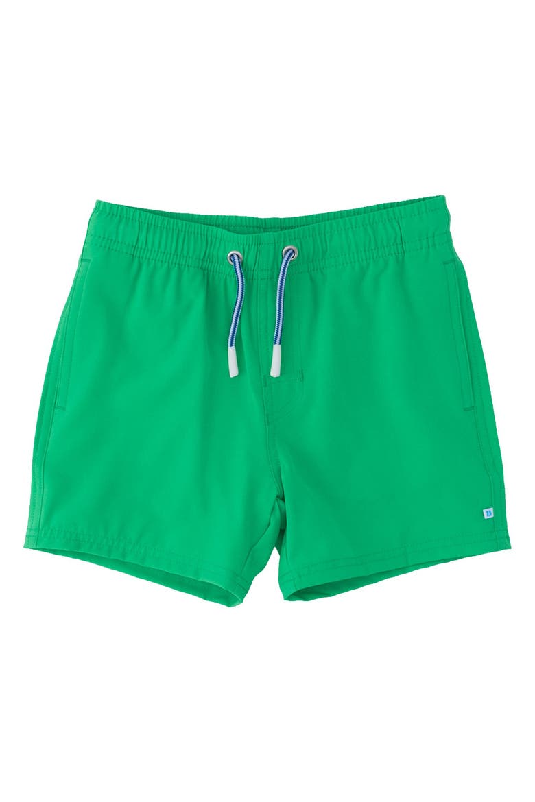 Color Changing Performance Hybrid Swim Trunks, Main, color, Bright Green Gators
