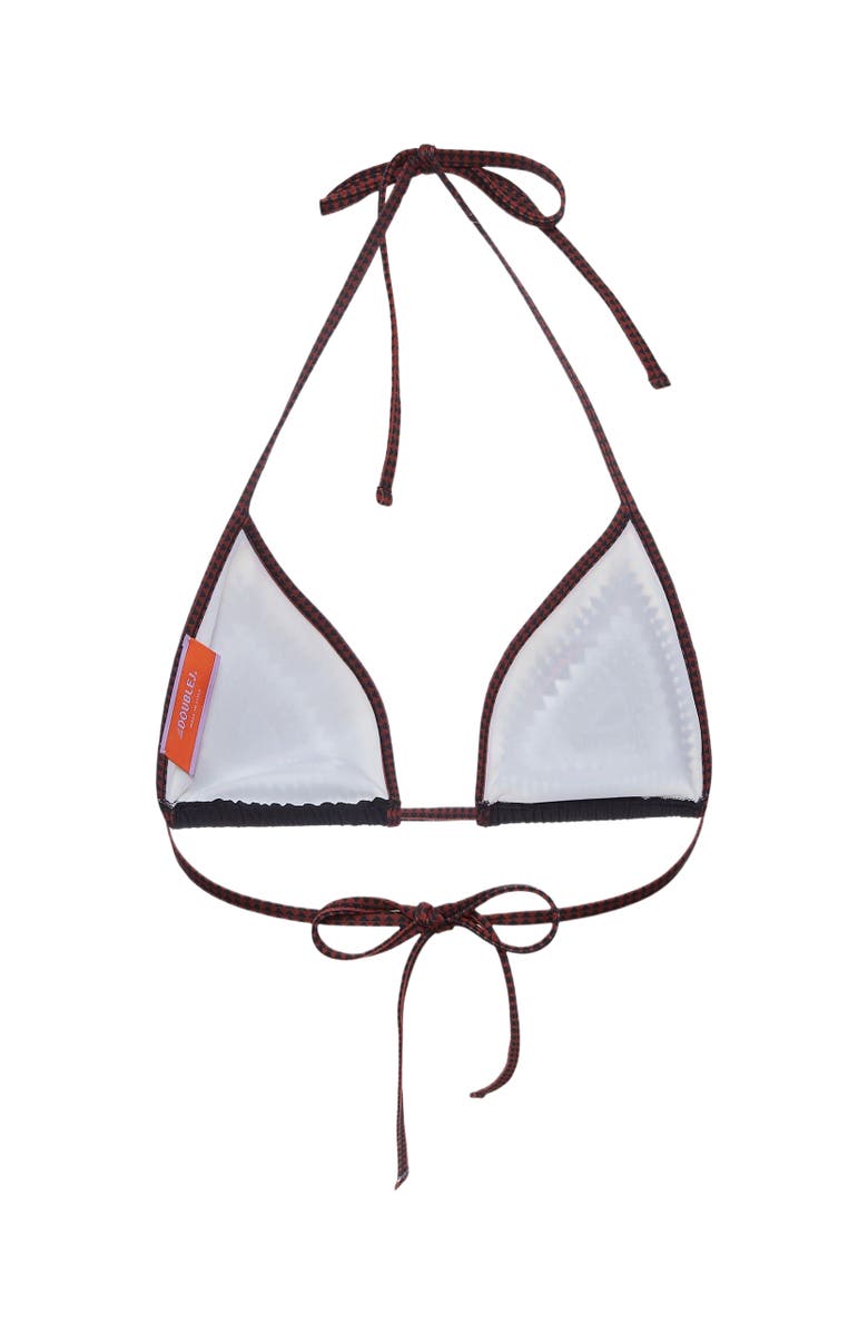 La DoubleJ Bikini Top Doric Placée Black, Alternate, color, Doric Placée Black