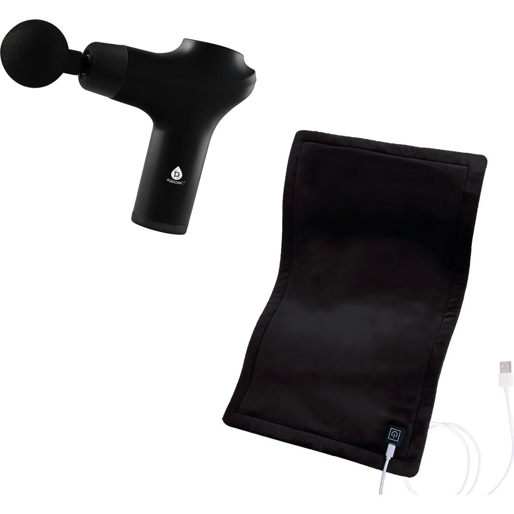 Pursonic Recovery & Relaxation Bundle In Black