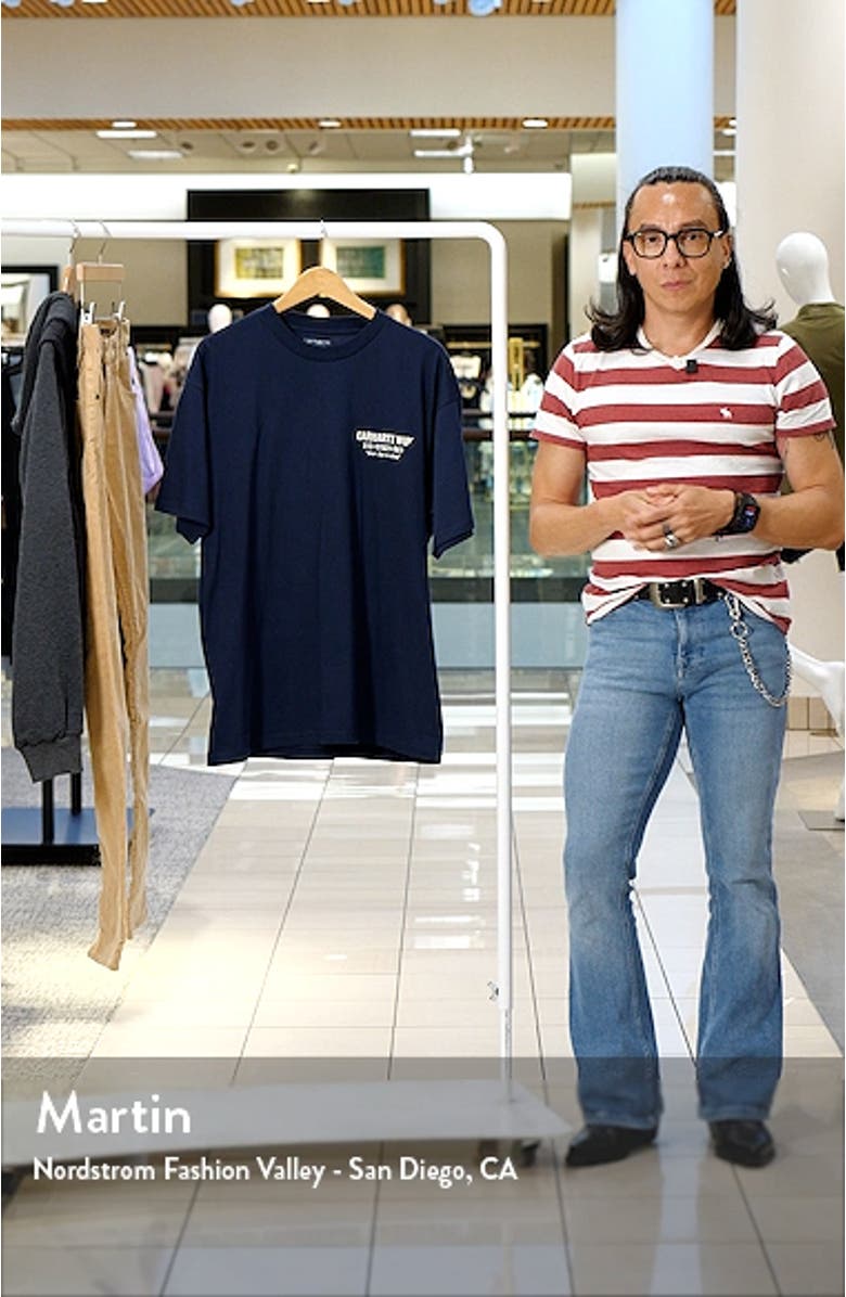 Less Troubles Organic Cotton Graphic T-Shirt, sales video thumbnail