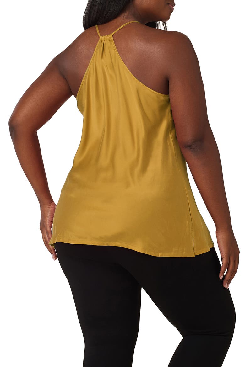 Silk Charmeuse Tank, Alternate, color, GOLD