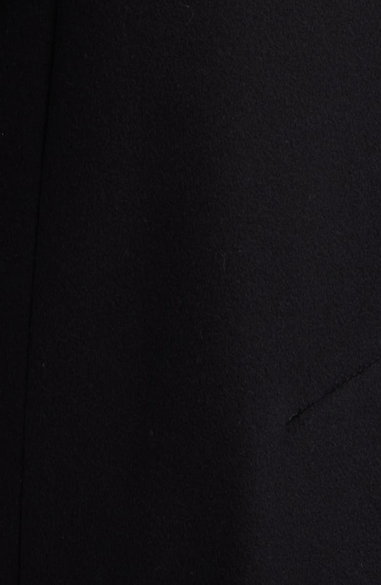 Fleurette Notch Collar Wool Coat, Alternate, color, 