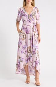 WEST K Faux Wrap Maxi Dress