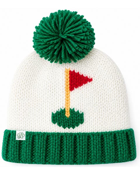 Golf Flag Bobble Hat (baby)