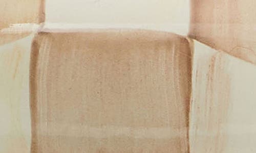 Mackenzie-childs Mackenzie Childs Mocha Check Small Kitchen Canister In Transparent