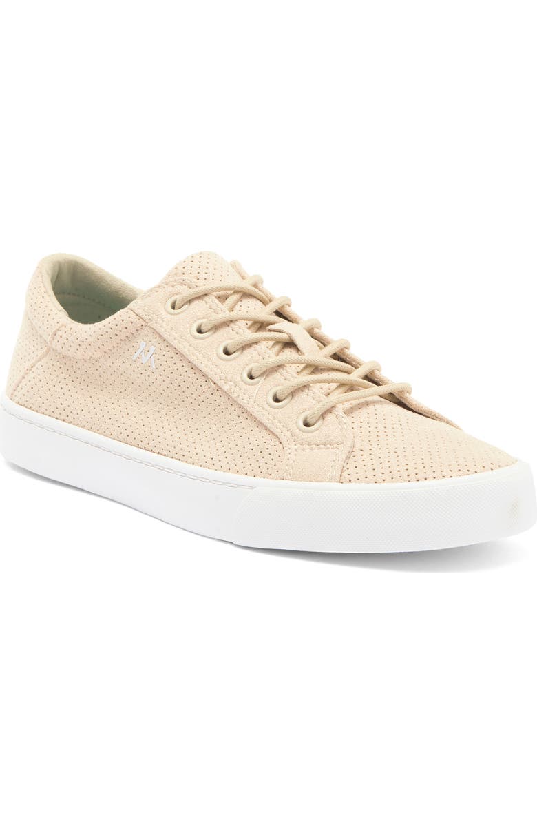 Mykos Vita Perforated Low Top Sneaker, Main, color, Gold Sand
