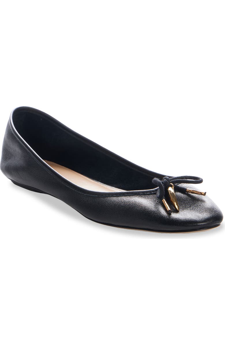 Chloé Iris Ballerina Flat, Main, color, Black