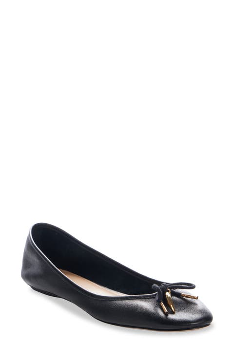 フラットシューズ CHLOE FLATS BLACK Chloe Flat in Black Mesh | Yosi Samra
