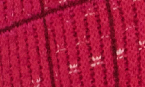 L Agence L'agence Jenni Puff Shoulder Cardigan In Red