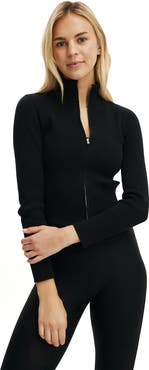 COTTON ON BODY Women's Active Contour Knit Zip Through