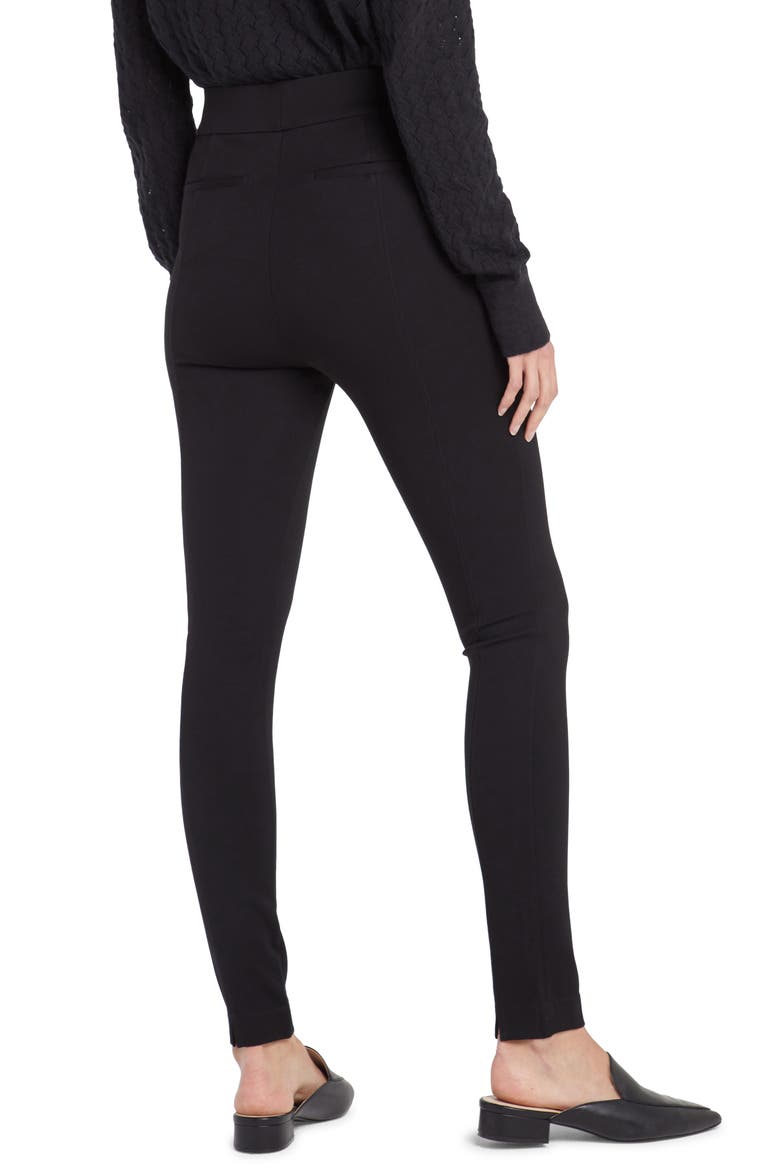 Sculpt Her Pull-On Leggings, Alternate, color, BLACK