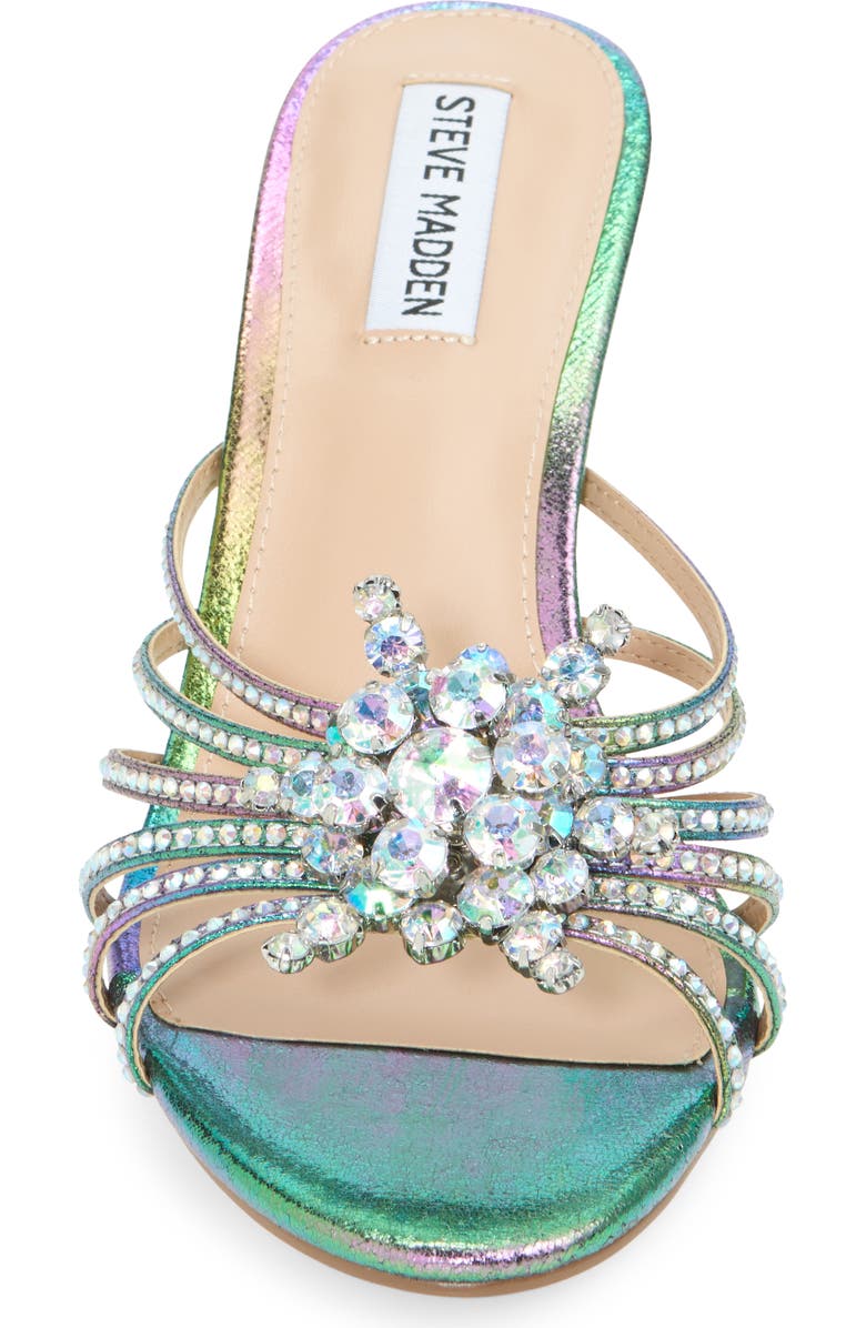 Steve Madden Cirkus Crystal Slide Sandal, Alternate, color,