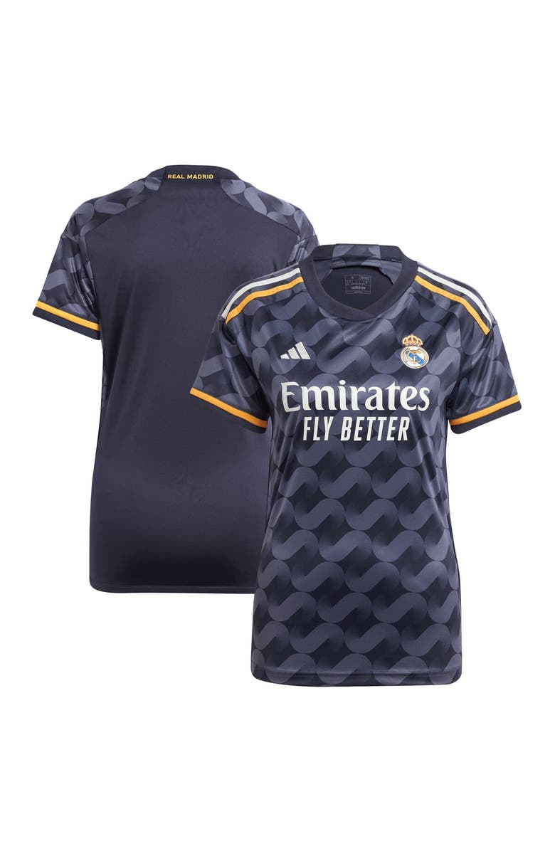 adidas Women's adidas  Navy Real Madrid 2023/24 Away Replica Jersey, Main, color, 
