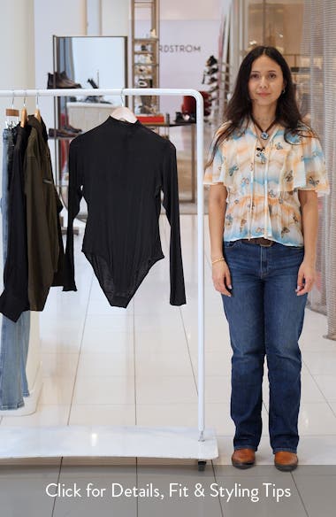 Long Sleeve Turtleneck Bodysuit