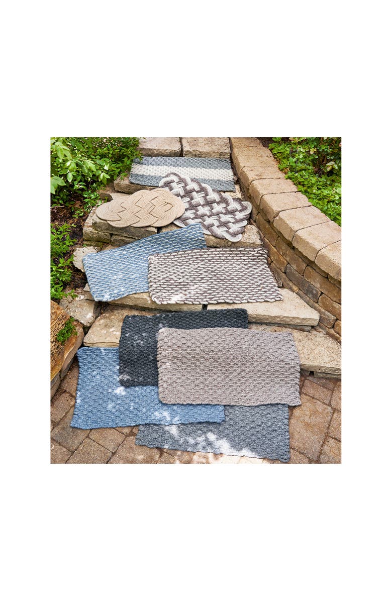 tag Handwoven Doormat, Alternate, color, Gray