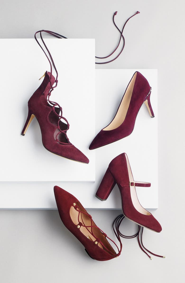 Vince Camuto 'Barsha' Lace-up Pump, Main, color,