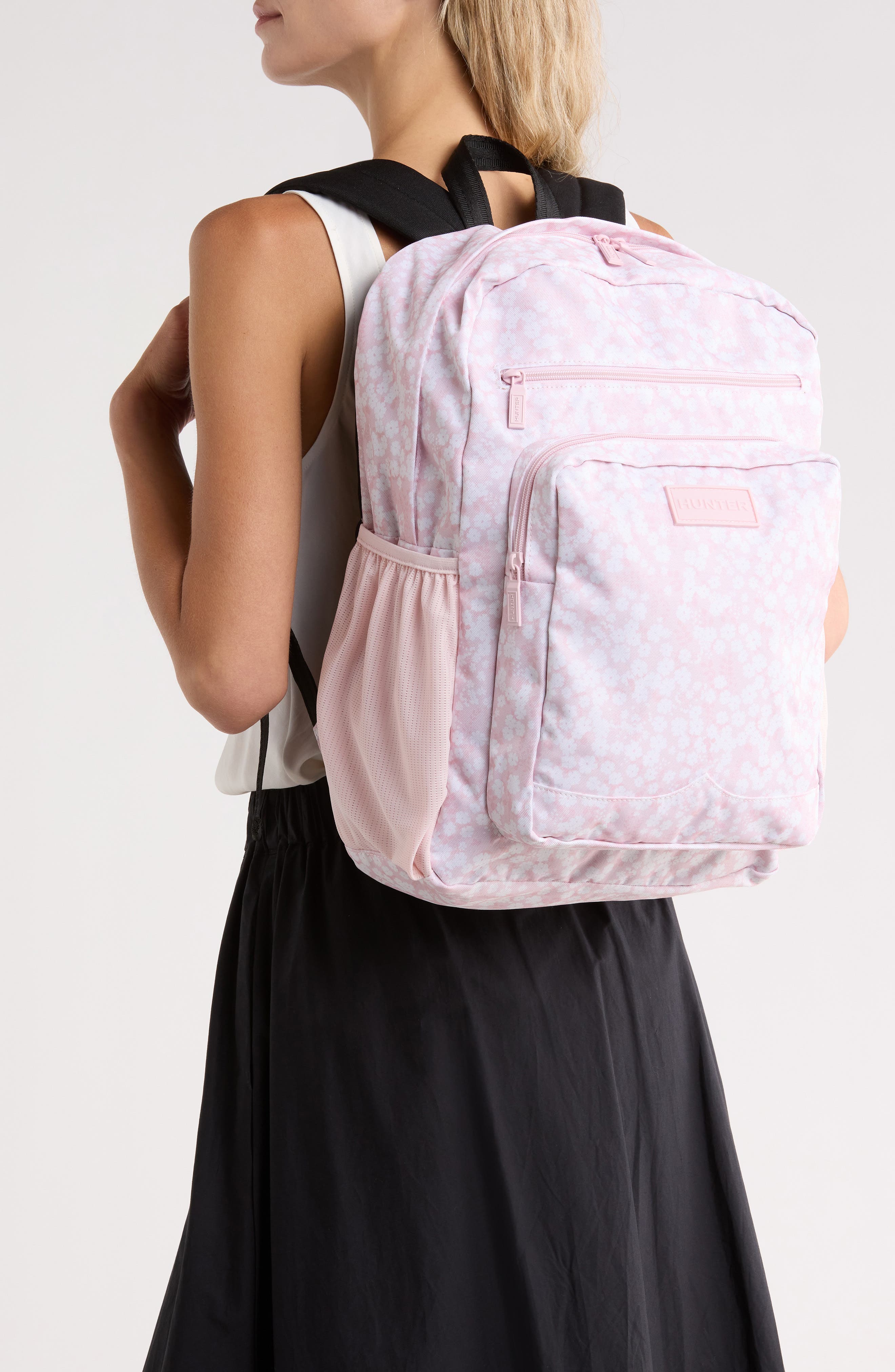 All In Floral Backpack, Alternate, color, BLUSH FLORAL TEXTILE TEXTURED