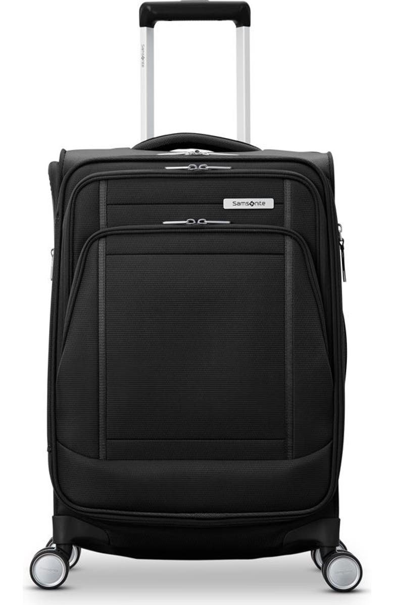 Samsonite UpLIFT Lightweight 2-Piece Set (Carry-On/Checked-Large) Softside Expandable Luggage, Alternate, color, Black