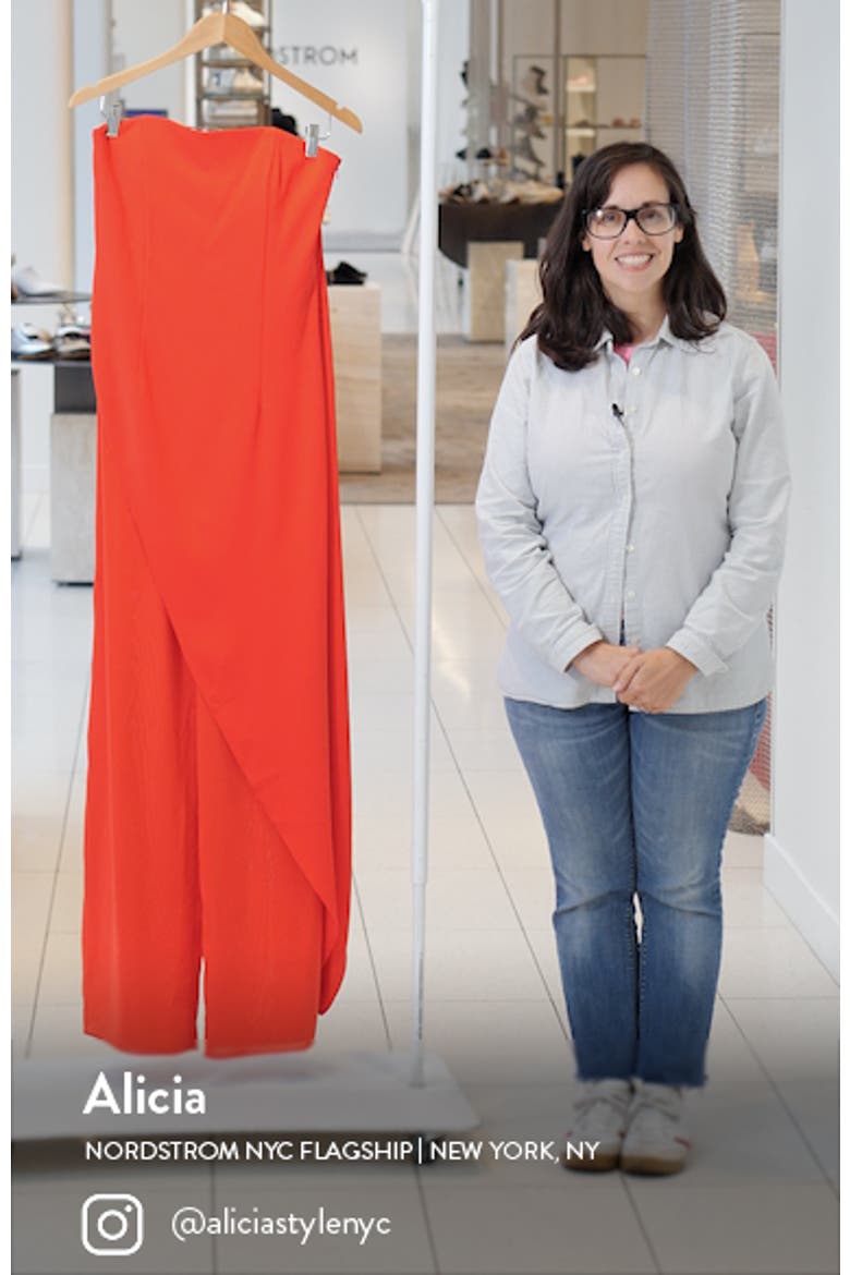 Alondra Strapless Jumpsuit video