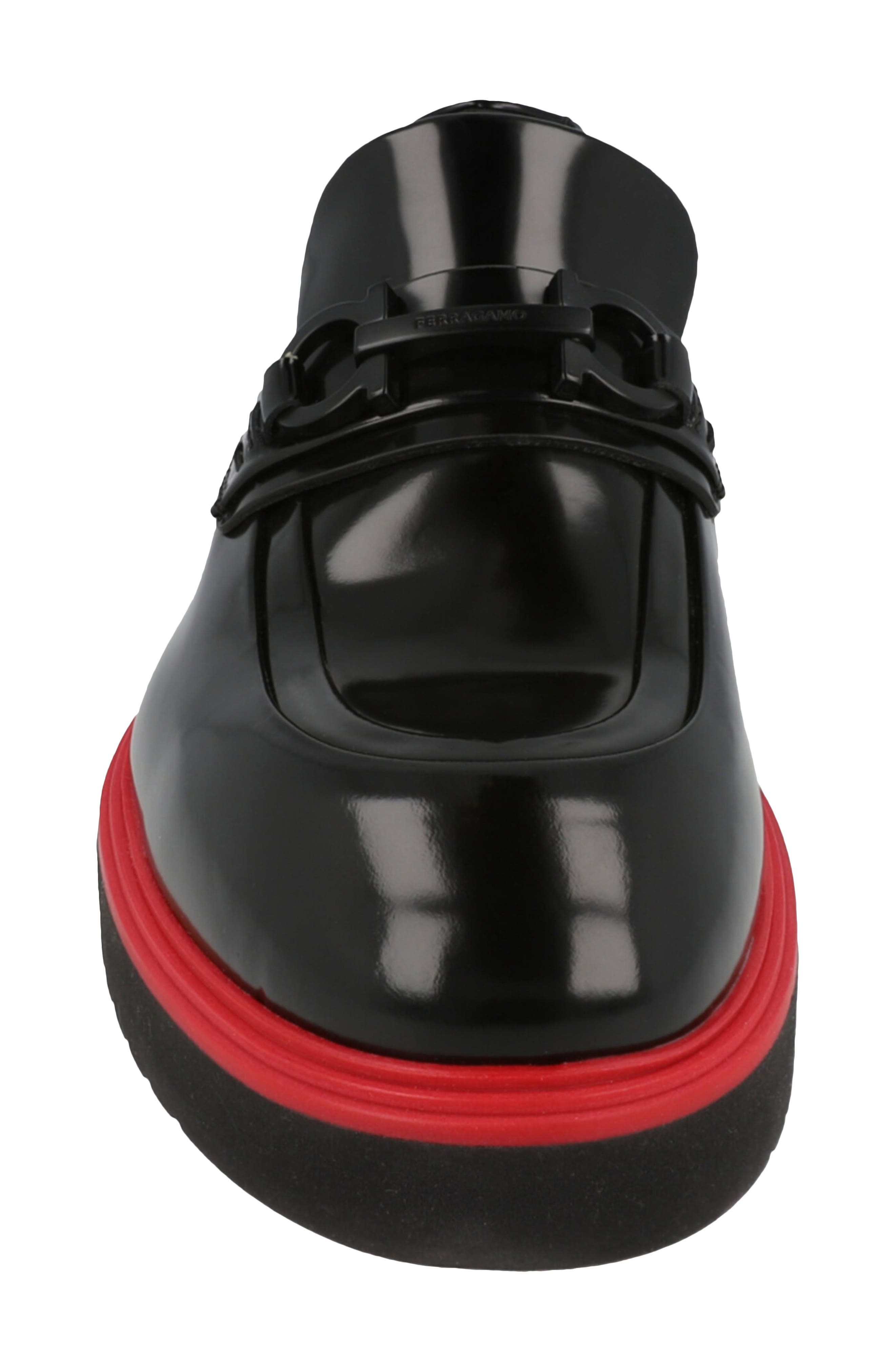 FERRAGAMO Fiorello Loafer, Alternate, color, Black
