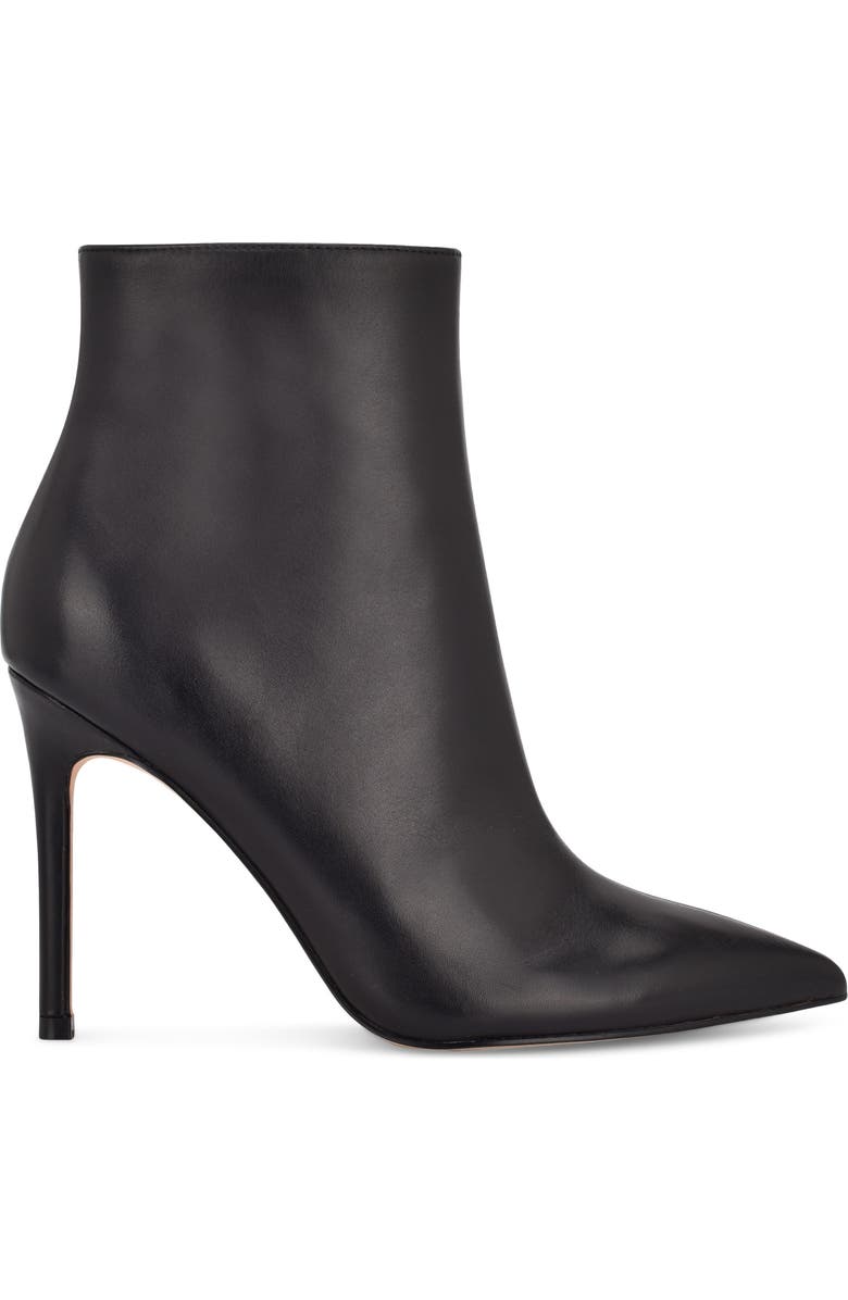 Nine West Farrah Leather Stiletto Bootie, Alternate, color,